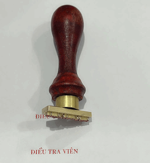 Khắc con dấu đồng - Ảnh 3
