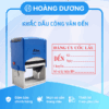 Khắc dấu công văn đến