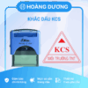 Khắc dấu KCS